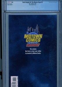 Dark Knight III Master Race 3 Alex Garner Midtown Variant CGC 9.0