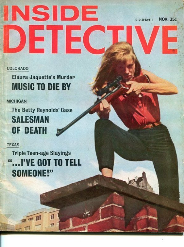 INSIDE DETECTIVE-NOV 1966-G-SPICY-MURDER-KIDNAP-SNIPER-RAPE G