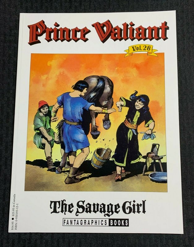 1996 PRINCE VALIANT Savage Girl v.28 SC VF- 7.5 2nd / Fisherman Collection