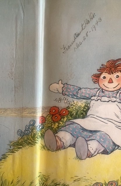 Raggedy Ann in the deep deep woods, GRUELLE, 95p