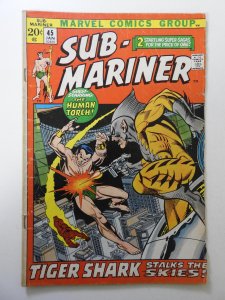 Sub-Mariner #45 (1972) VG- Condition