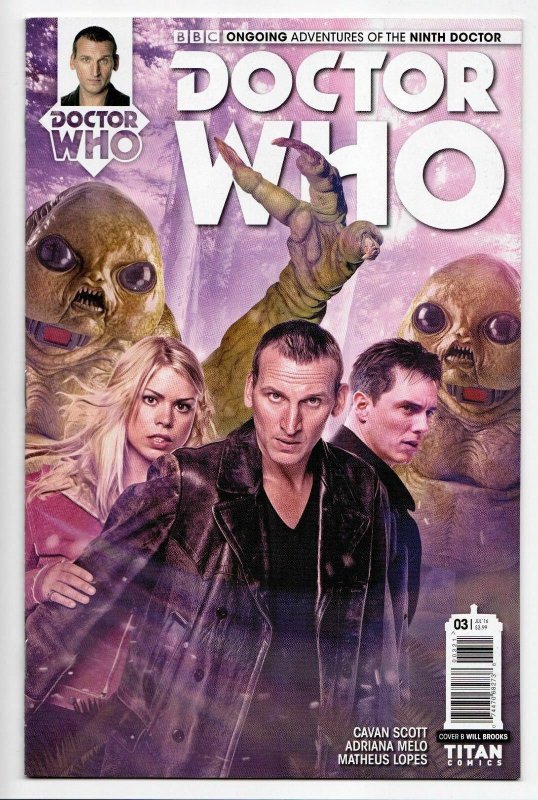 Doctor Who Ongoing Adventures Ninth Doctor #3 Cvr B (Titan, 2016) NM 