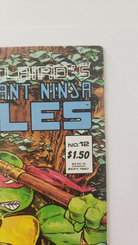 Teenage Mutant Ninja Turtles #12 Eastman & Laird Mirage Studios 1987