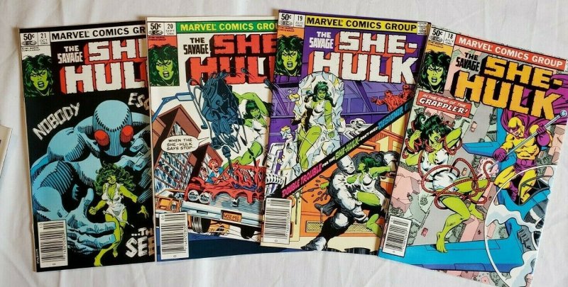 She Hulk LOT of16 comic  (1980) Condition is high grade! All for one price!