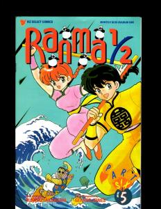 11 Ranma 1/2 Comic Books #3-10, #4-5, #9 JF21 