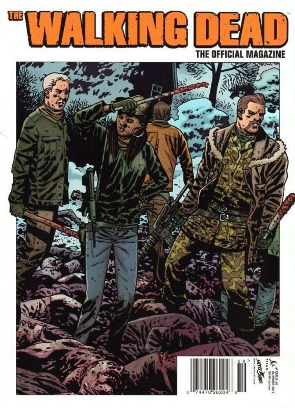 Walking Dead Magazine #9A VF ; Titan | Summer 2014