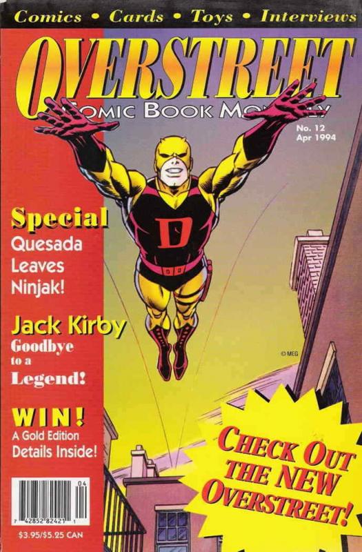 Overstreet’s Comic Book Monthly #12 VF/NM; Overstreet | save on shipping - detai