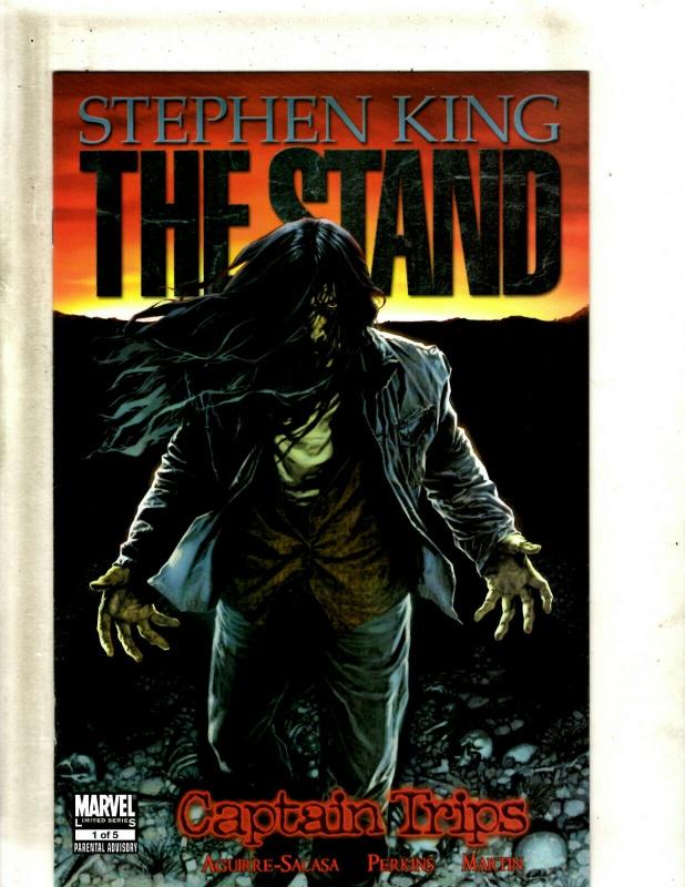 10 The Stand Comics Captain Trips #1 2 3 4 5 American Nightmares 1 2 3 4 5 J398