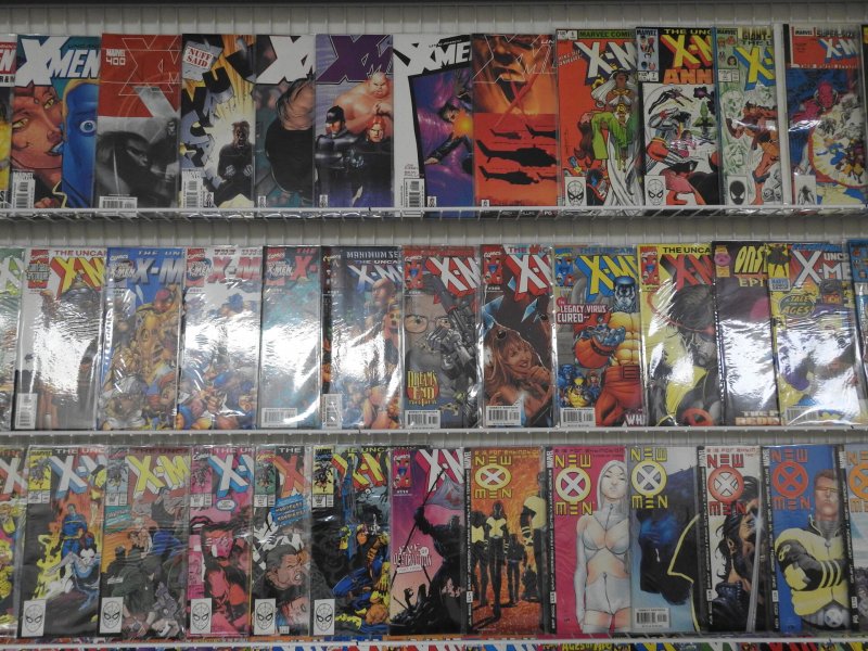 Huge Lot of 160+ X-Men Comics in Avg. VF+ Condition