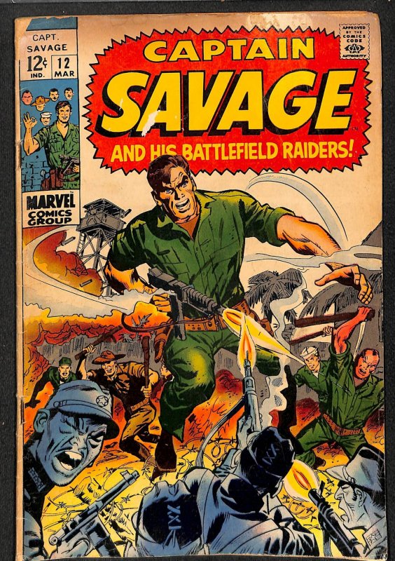 Captain Savage #12 (1969)