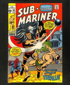 Sub-Mariner #40 Spider-Man!
