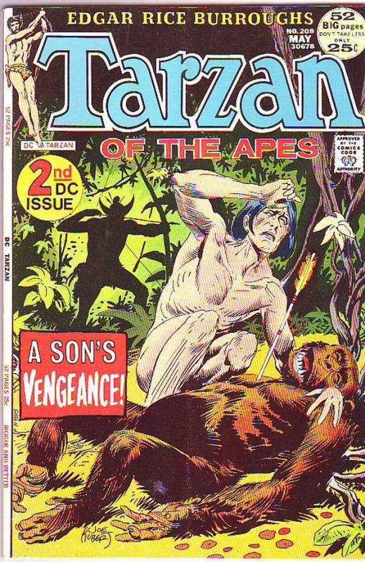 Tarzan #208 (May-72) FN/VF Mid-High-Grade Tarzan