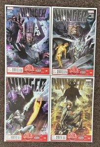 Hunger #1,2,3,4 Marvel Age Of Ultron Aftermath 2013 Complete Set