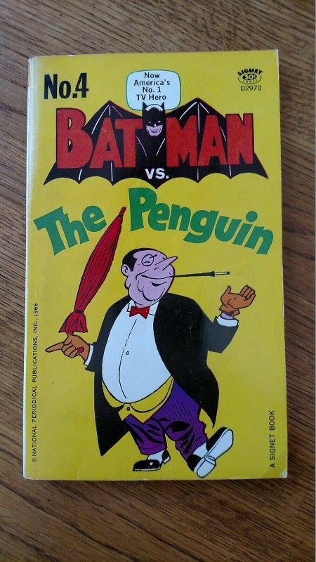 Batman vs the Penquin SIGNET 1966 #4