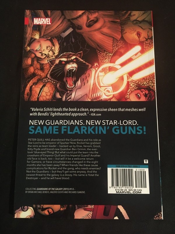 GUARDIANS OF THE GALAXY: NEW GUARD Vol. 1 - EMPEROR QUILL Trade Paperback