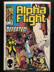 Alpha Flight #26 Direct Edition (1985)