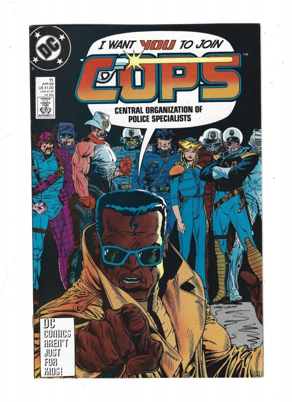 COPS #7 through 12 (1989) rb1