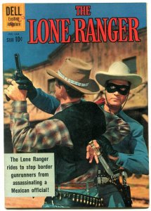 Lone Ranger #137 1961- Dell Western comic- Clayton Moore F/VF 