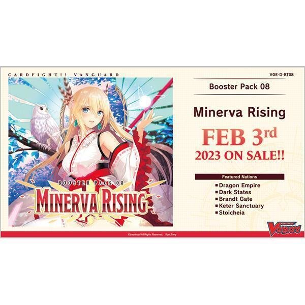 Cardfight Vanguard will+Dress Minerva Rising Booster Box