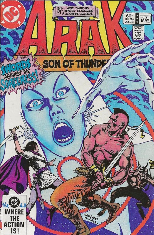 Arak, Son of Thunder #21 (1983) - VF/NM