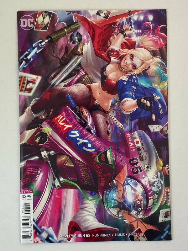 Harley Quinn # 58 DC 2019 Chew Variant NM Reputable Seller