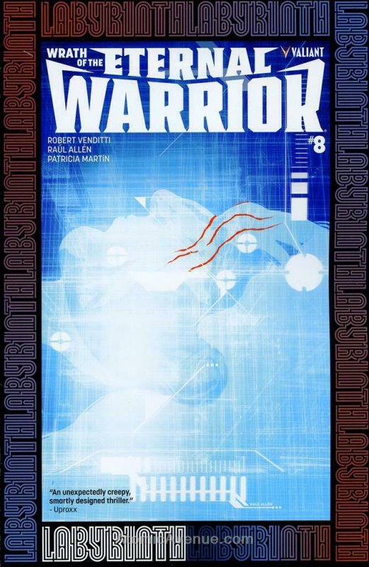 Wrath Of The Eternal Warrior #8A FN; Valiant | save on shipping - details inside 