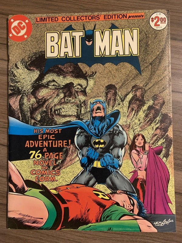 VF Batman C-51 Neal Adams Treasury Limited Collectors Edition 1977 DC Comics