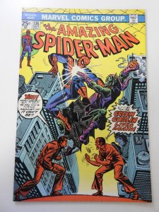 The Amazing Spider-Man #136 (1974) FR/GD Condition MVS missing moisture stain