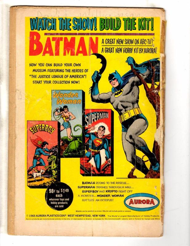 Batman # 180 GD DC Comic Book Robin Gotham Catwoman Joker Batgirl Penguin J249