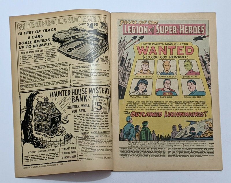 Adventure Comics #359 (Aug 1967, DC) VG/FN 5.0 Universo appearance