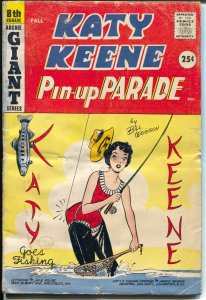 Katy Keene Pin-Up Parade #8 1959-Bill Woggon-fashions-pin-ups-paper dolls-G/VG