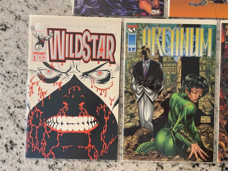 5 Image Comic Books Arcanum # 2 3 + Wildstar # 1 2 + Darkchylde # 4 NM CM63