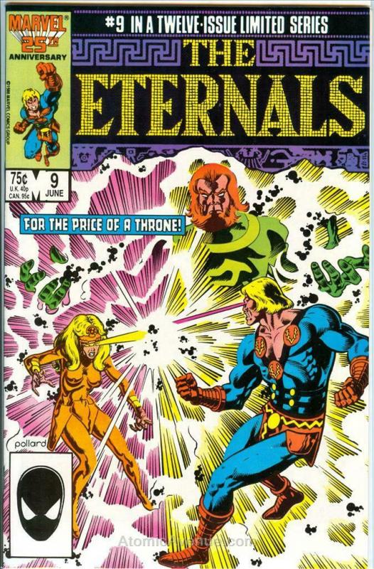 Eternals, The (Ltd. Series) #9 VF/NM; Marvel | save on shipping - details inside