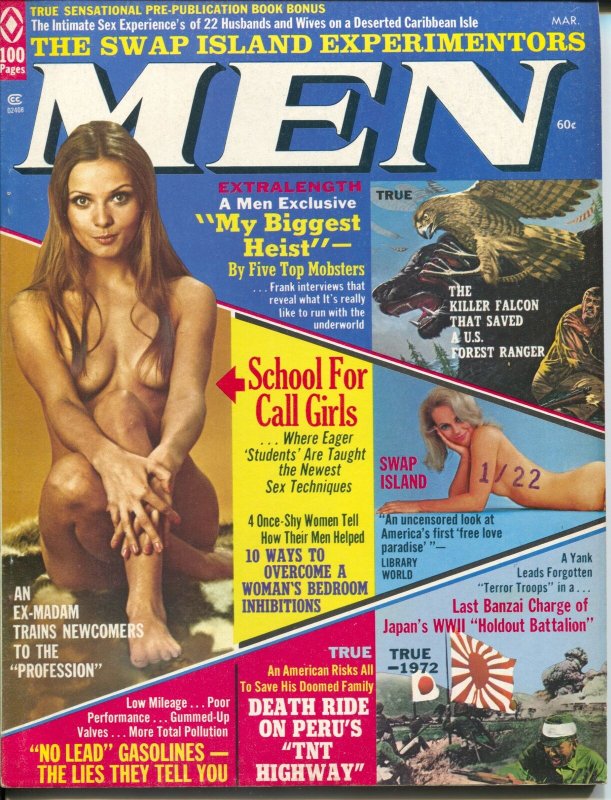 Men 3/1973-Atlas-WWII-TNT Highway-cheesecake-exploitation-crime-FN