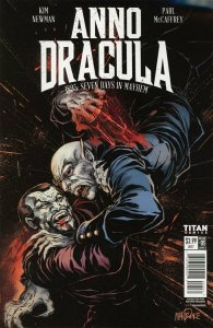 Anno Dracula #5 Variant Cover - 2017 Signed art by Tom Mandrake