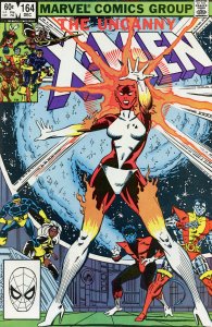 The Uncanny X-Men #164 (1982) 1st Carol Danvers as Binary VF 8.0 Comic Book