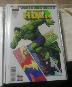 INCREDIBLE HULKS  # 717  2017 marvel  legacy world war hulk II -greg pak-+-