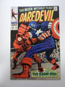 Daredevil #43 (1968) VF condition date stamp front cover