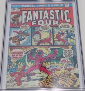 Fantastic Four #140 CGC 7.5 1973