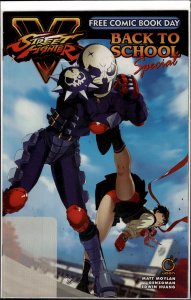 Street Fighter Free Comic Book Day Back to School Special 
