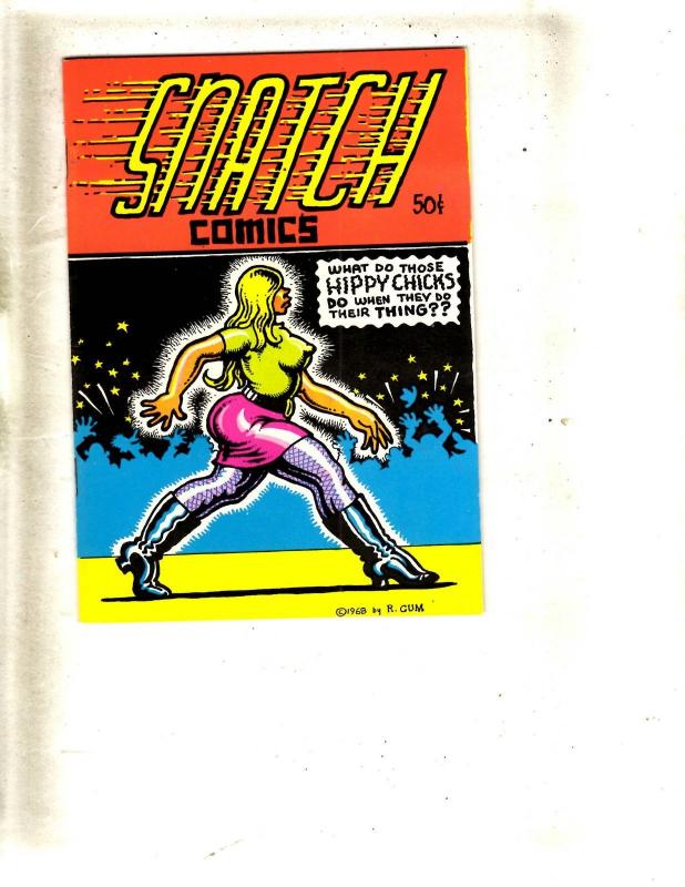 Snatch Comics 1968 Underground Comix Robert Crumb Comic Book VF Mini Book FM5