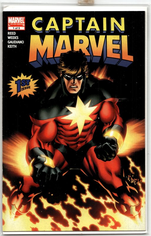 Captain Marvel #1 (2008) Captain Marvel