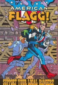 American Flagg #28 VF ; First | Howard Chaykin