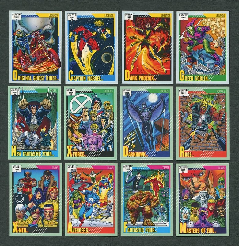 1991 Marvel Comics II Card Set NM-MT