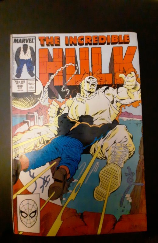 The Incredible Hulk #348 Direct Edition (1988)vf-