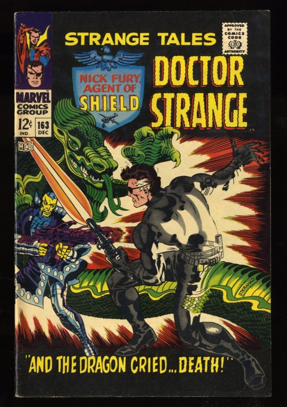 Strange Tales #163 FN+ 6.5