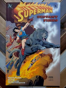 Superman: Distant Fires TPB Elseworlds Graphic Novel DC 1998 Chaykin, Kane VF/NM
