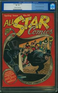 All-Star Comics #20 (1944) CGC 7.5 VF-