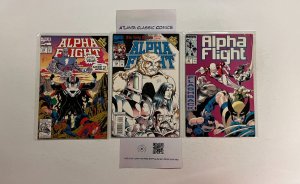 3 Alpha Flight Marvel Comics Books #52 112 122 76 JW11