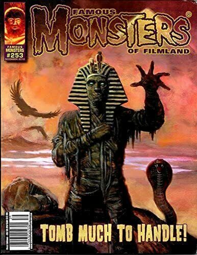 Famous Monsters of Filmland #253 SET OF FOUR COVERS:WALKING DEAD,STOUT,COVER C.